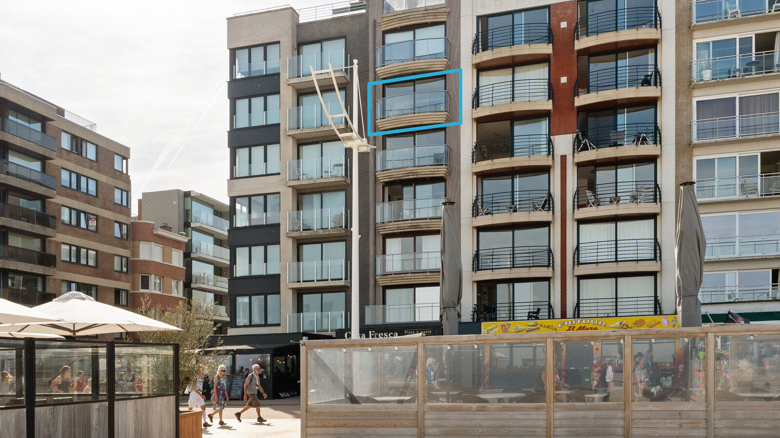 App. 2 slaapkamers in Koksijde