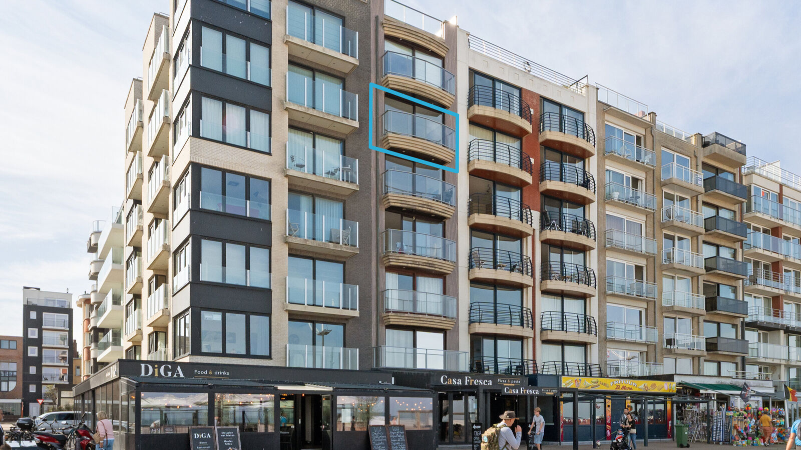 App. 2 slaapkamers in Koksijde