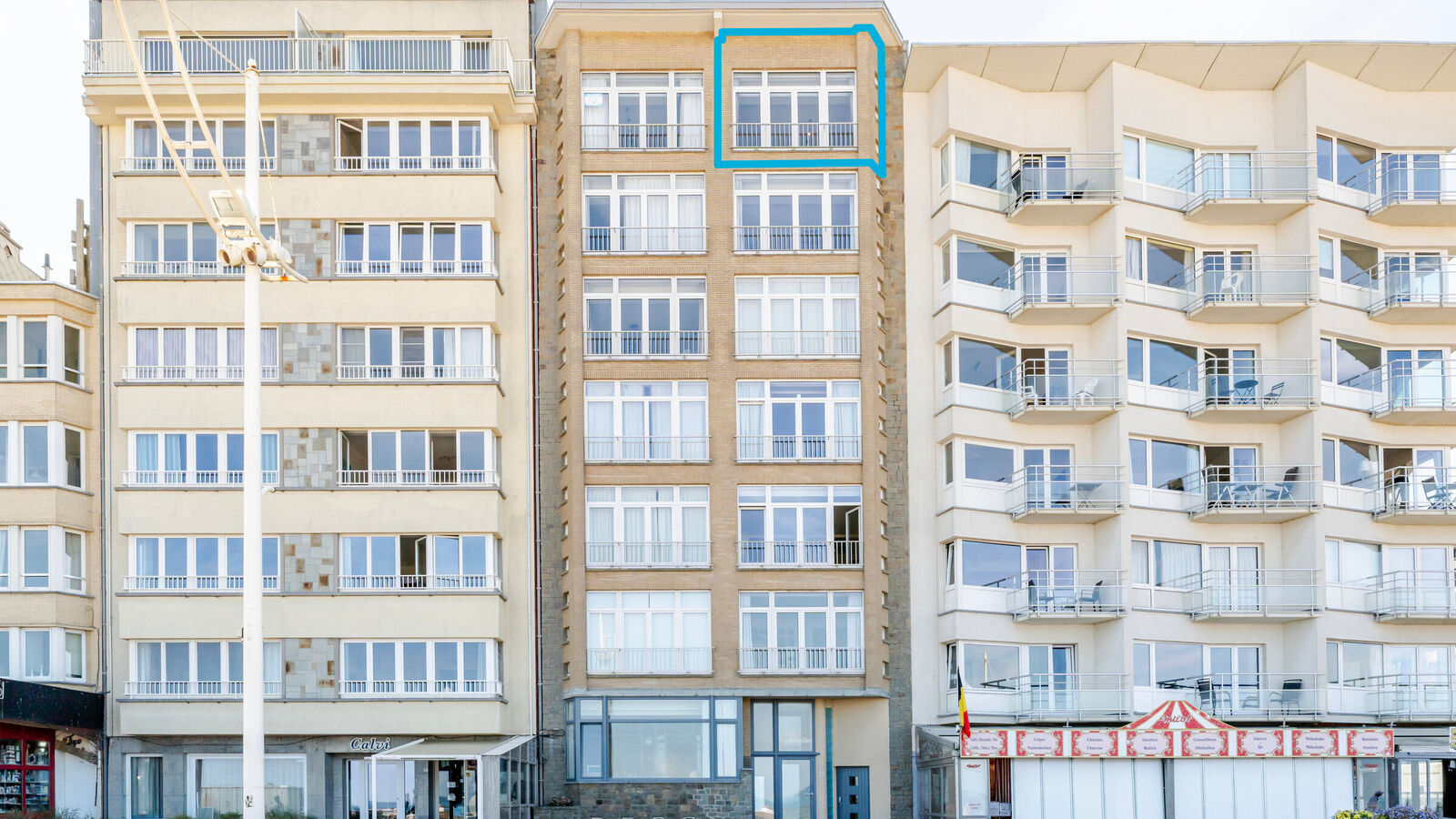 App. 2 slaapkamers in Koksijde