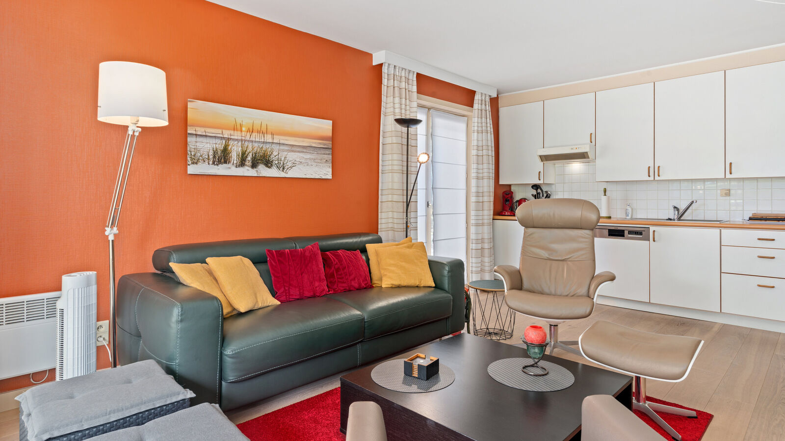 App. 2 slaapkamers in Sint-Idesbald