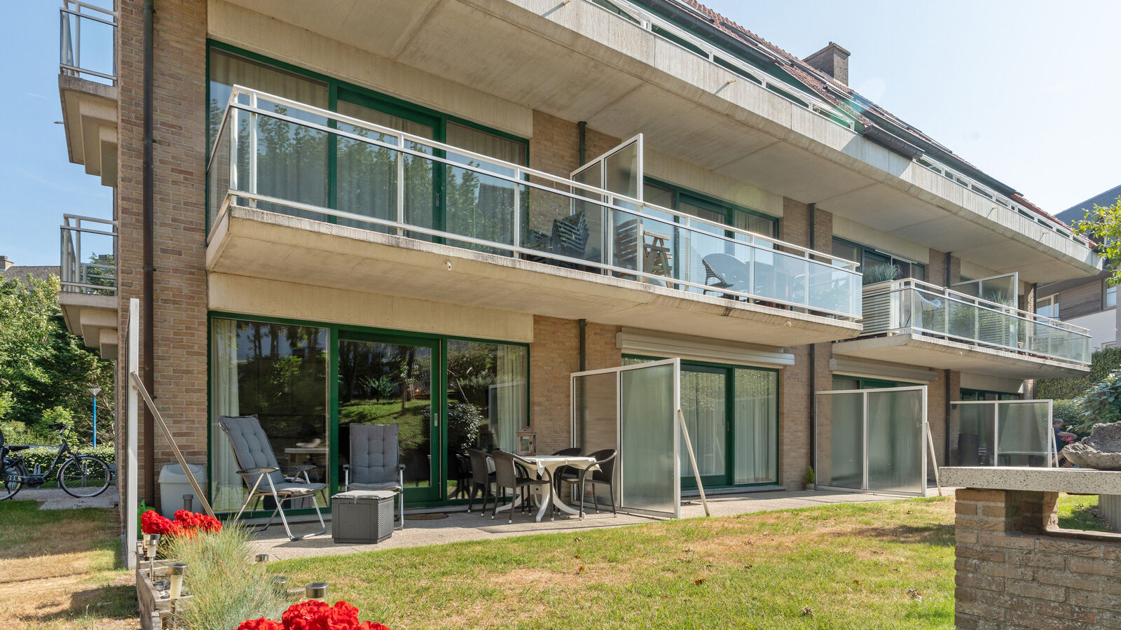 App. 2 slaapkamers in Sint-Idesbald