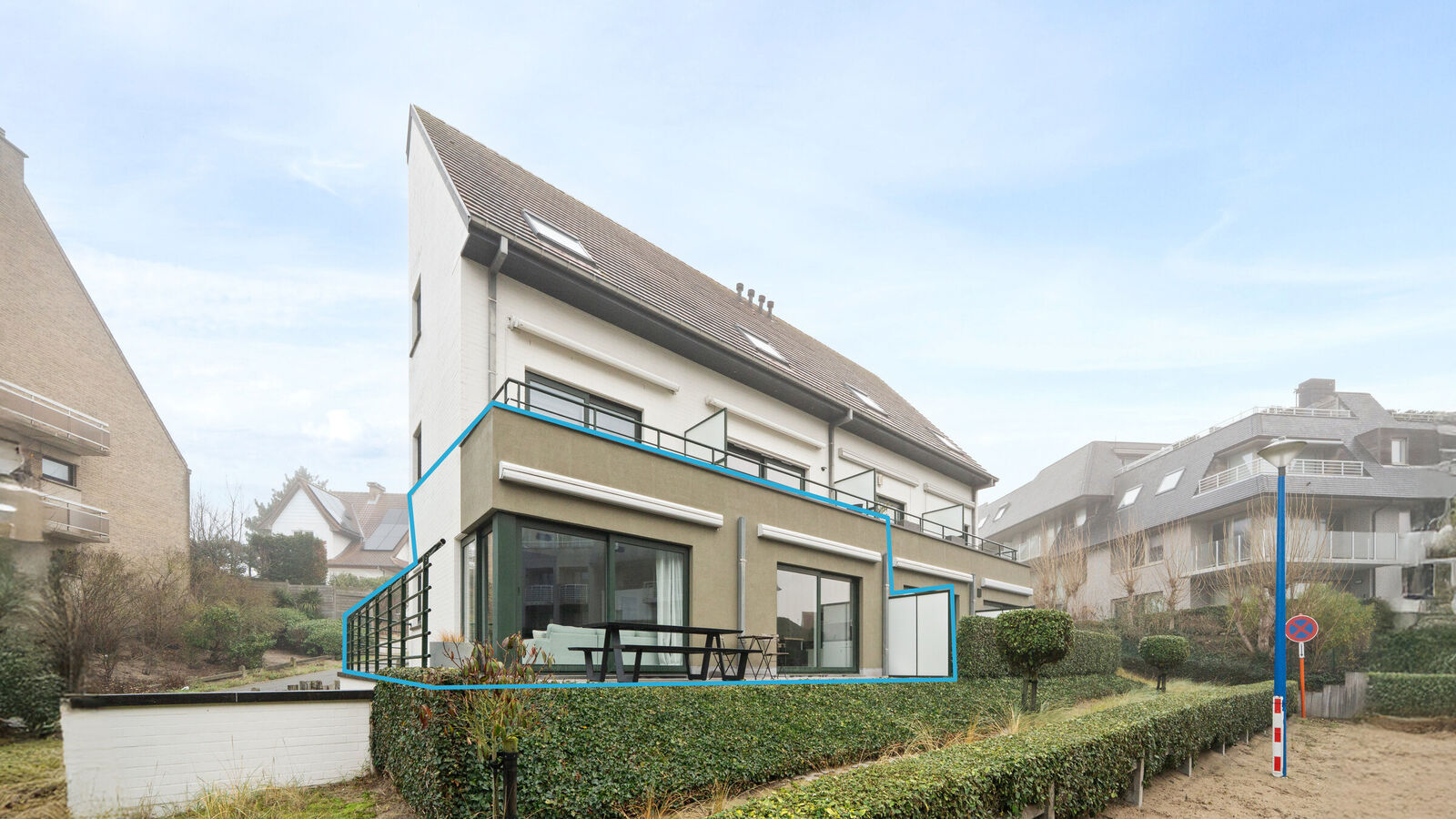 App. 3 chambres à Sint-Idesbald