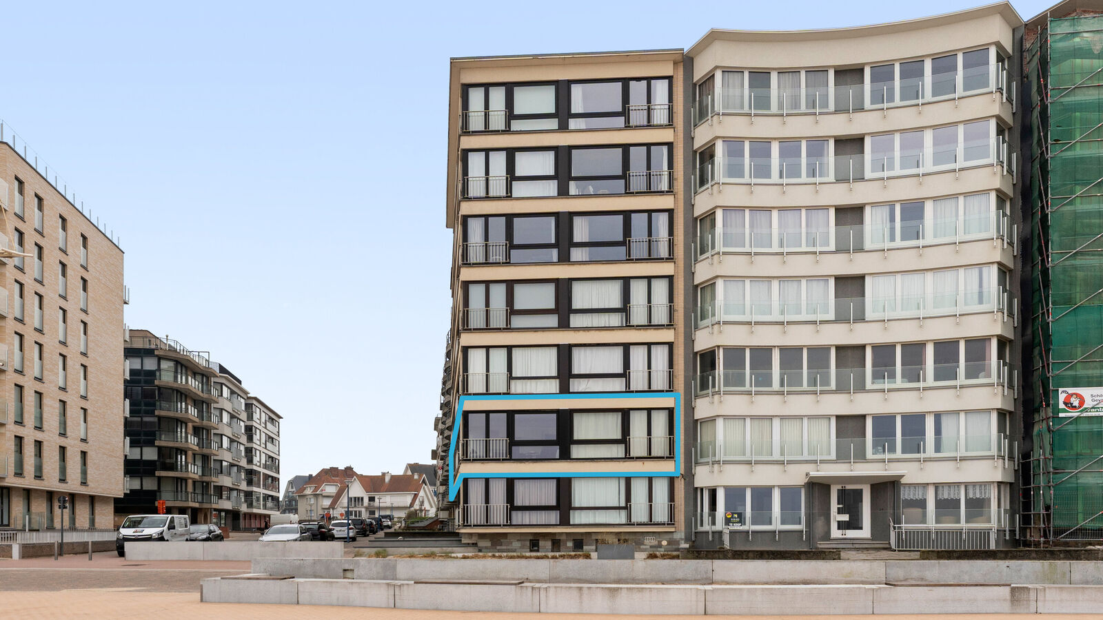 App. 3 slaapkamers in Koksijde