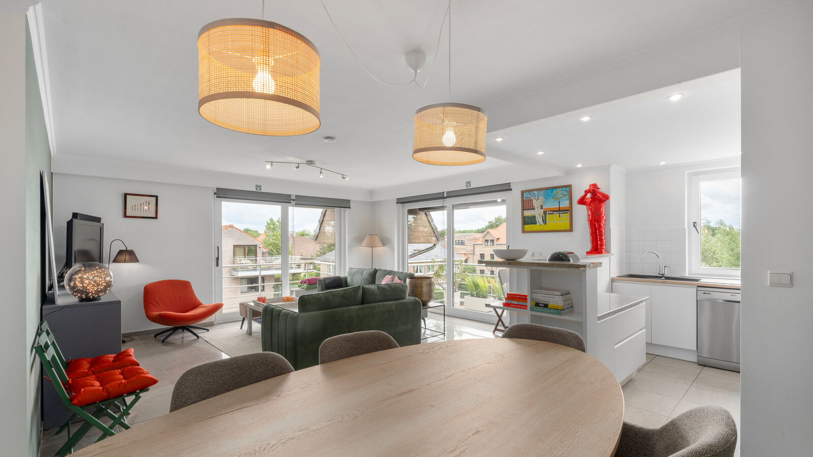 App. 3 slaapkamers in Sint-Idesbald